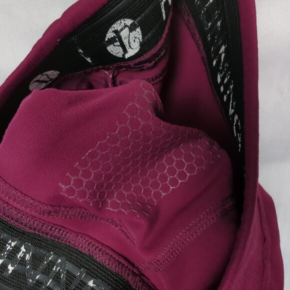 Running Girl Leggings Size M - Magenta - Picture 4 of 7